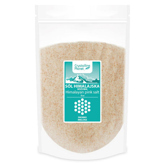 Sól Himalajska Różowa Drobno Mielona (3 szt x 1 kg)