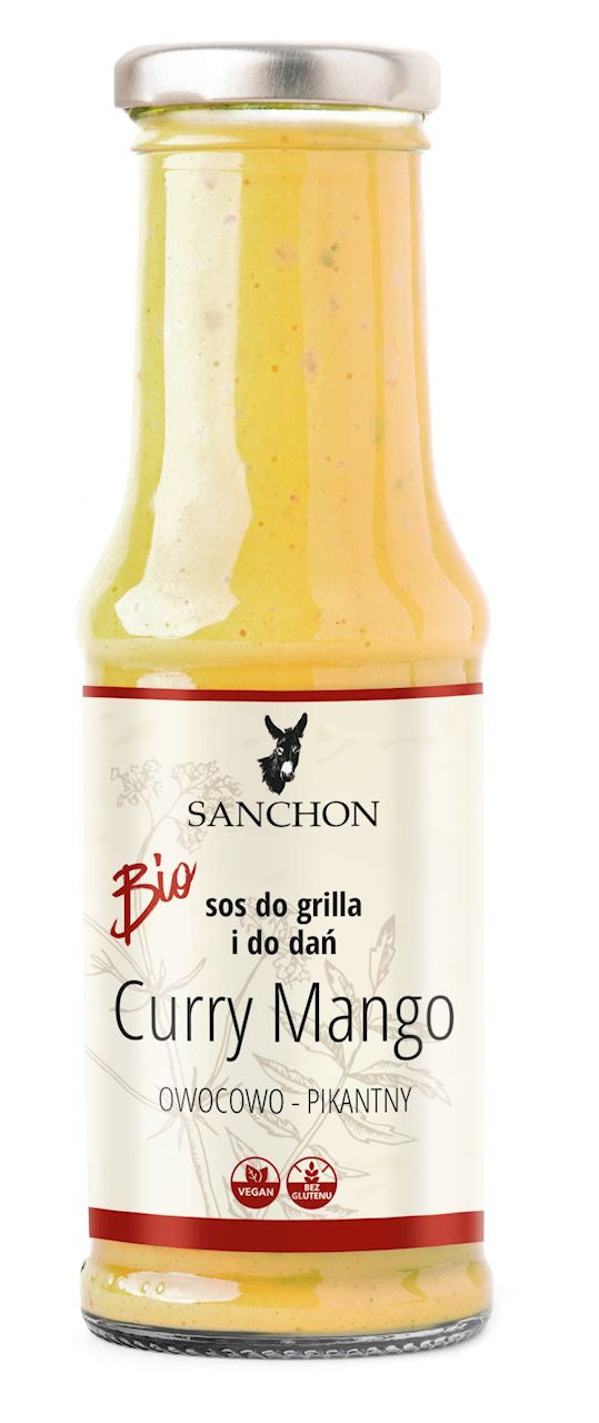 Sos Curry Mango Bezglutenowy BIO (3 szt x 210 ml)