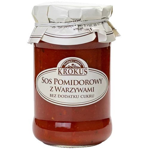 Sos Pomidorowy z Warzywami Bez Dodatku Cukrów (2 szt x 340 g)
