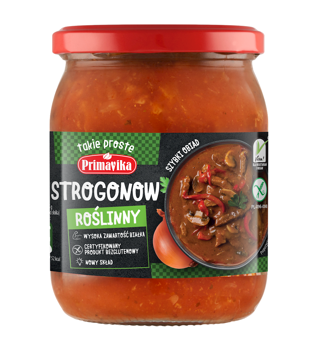 Strogonow Roślinny Bezglutenowy (2 szt x 470 g)