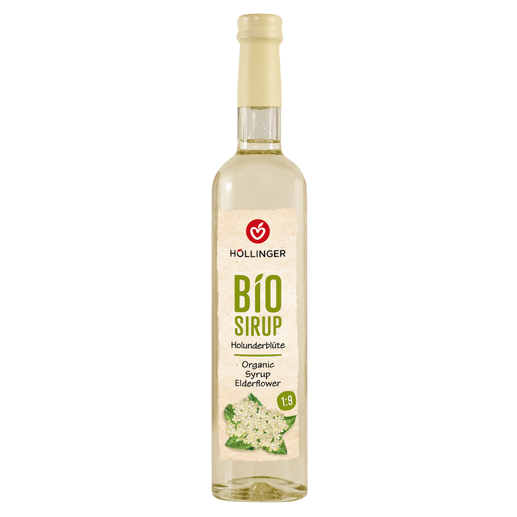 Syrop o Smaku Kwiatów Czarnego Bzu BIO 500 ml