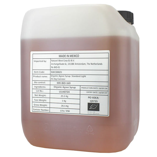 Syrop z Agawy BIO 25,5 kg (18,5 l)