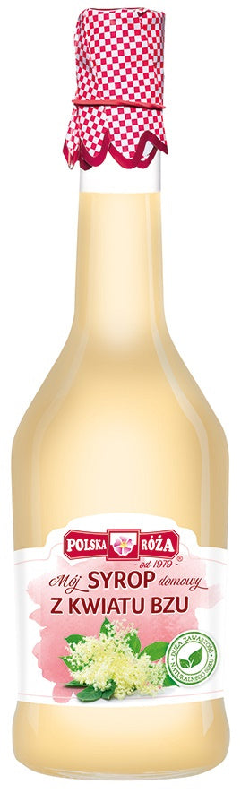 Syrop z Kwiatów Czarnego Bzu 500 ml Polska Róża