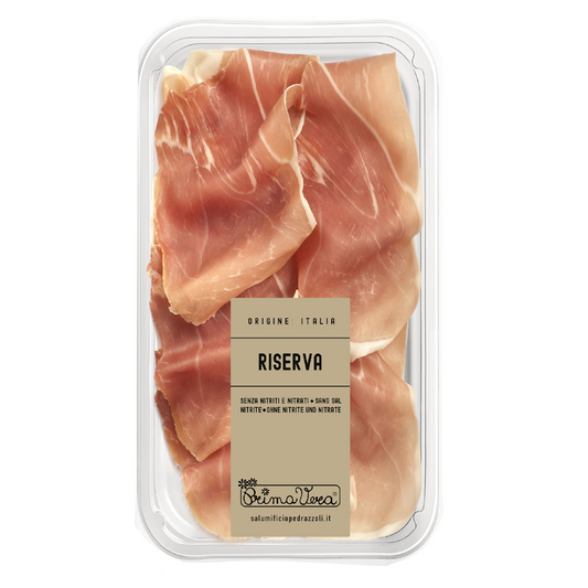 Szynka Dojrzewająca (Prosciutto Crudo) Bezglutenowa BIO 70 g