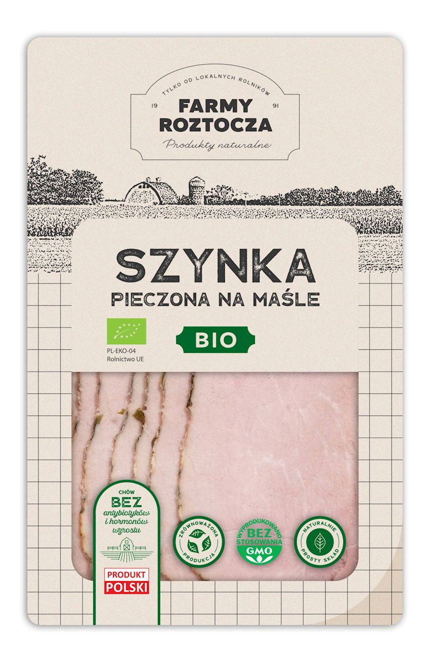 Szynka Na Maśle Pieczona Plastry BIO (2 szt x 100 g)
