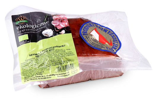 Szynka z Roztoczańskiej Wędzarni BIO (Około 0,35 kg)