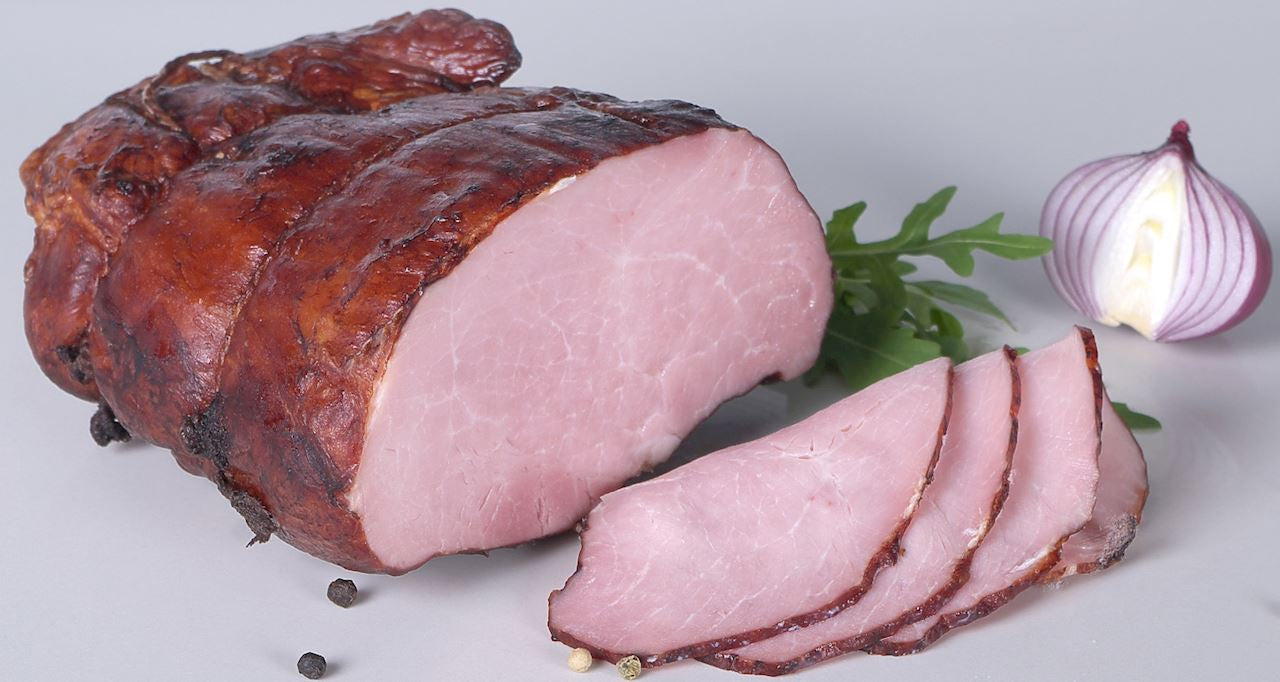 Szynka z Roztoczańskiej Wędzarni BIO (Około 1,20 kg) (1,2 szt x 1 kg)