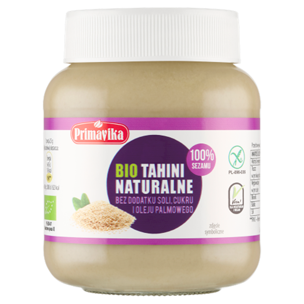 Tahini (Pasta Sezamowa) Bezglutenowe BIO 350 g