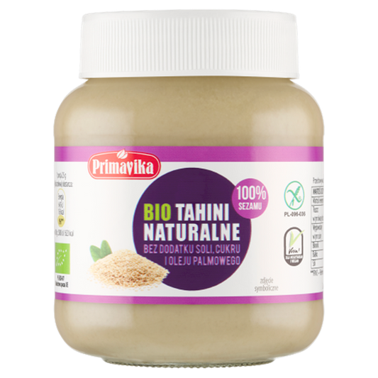 Tahini (Pasta Sezamowa) Bezglutenowe BIO 350 g