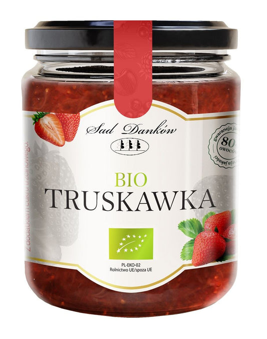 Truskawka 80 % z Cukrem Trzcinowym BIO (2 szt x 270 g)
