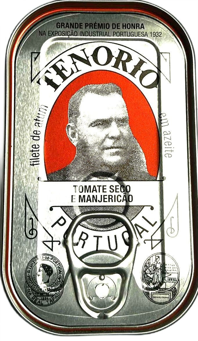 Tuńczyk Premium Filety w Oliwie z Oliwek z Suszonymi Pomidorami i Bazylią 120 g () (2 szt x 78 g)