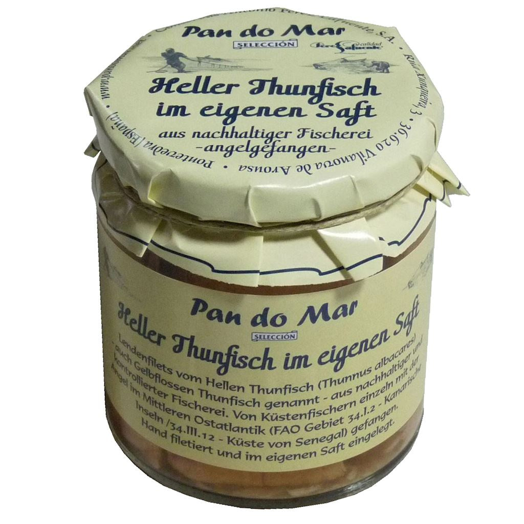 Tuńczyk Żółtopłetwy w Sosie Własnym 220 g (154 g) (Słoik)