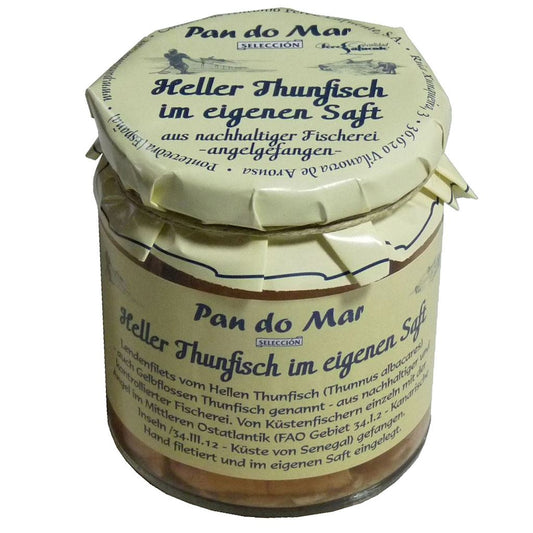 Tuńczyk Żółtopłetwy w Sosie Własnym 220 g (154 g) (Słoik)