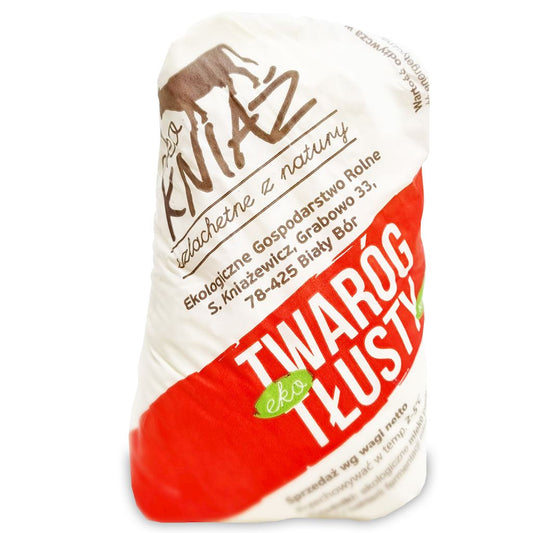 Twaróg Tłusty BIO (Około 0,45 kg)