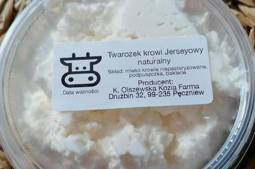 Twarożek krowi jerseyowy naturalny (200 g)