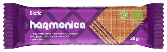 Wafelek z Samopszy z Kremem Mleczno - Kakaowym z Probiotykami BIO (7 szt x 30 g)