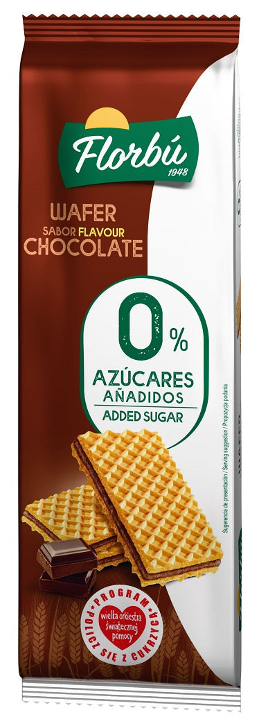 Wafelki z Kremem Kakaowym Bez Dodatku Cukrów (4 szt x 150 g)