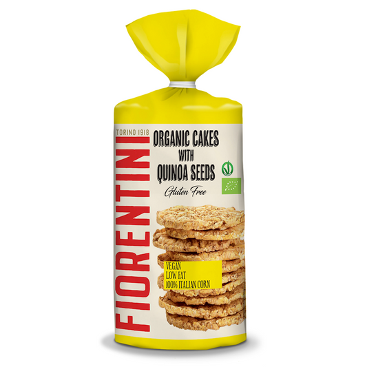 Wafle Kukurydziane z Quinoa Bezglutenowe BIO (4 szt x 120 g)