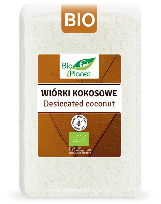 Wiórki Kokosowe Bezglutenowe BIO 1 kg