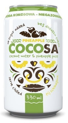 Woda Kokosowa z Sokiem z Ananasa  - Diet (4 szt x 330 ml)