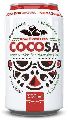 Woda Kokosowa z Sokiem z Arbuza  - Diet (4 szt x 330 ml)