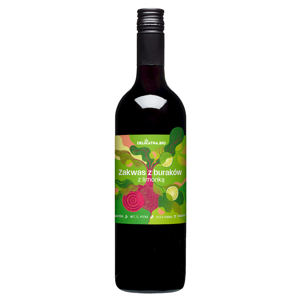 Zakwas z Buraków z Limonką BIO 750 ml