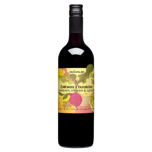 Zakwas z Buraków z Selerem, Imbirem i Cytryną  BIO 750 ml