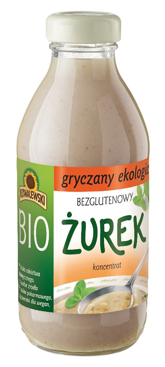 Żurek Gryczany Bezglutenowy Koncentrat BIO (3 szt x 320 ml)